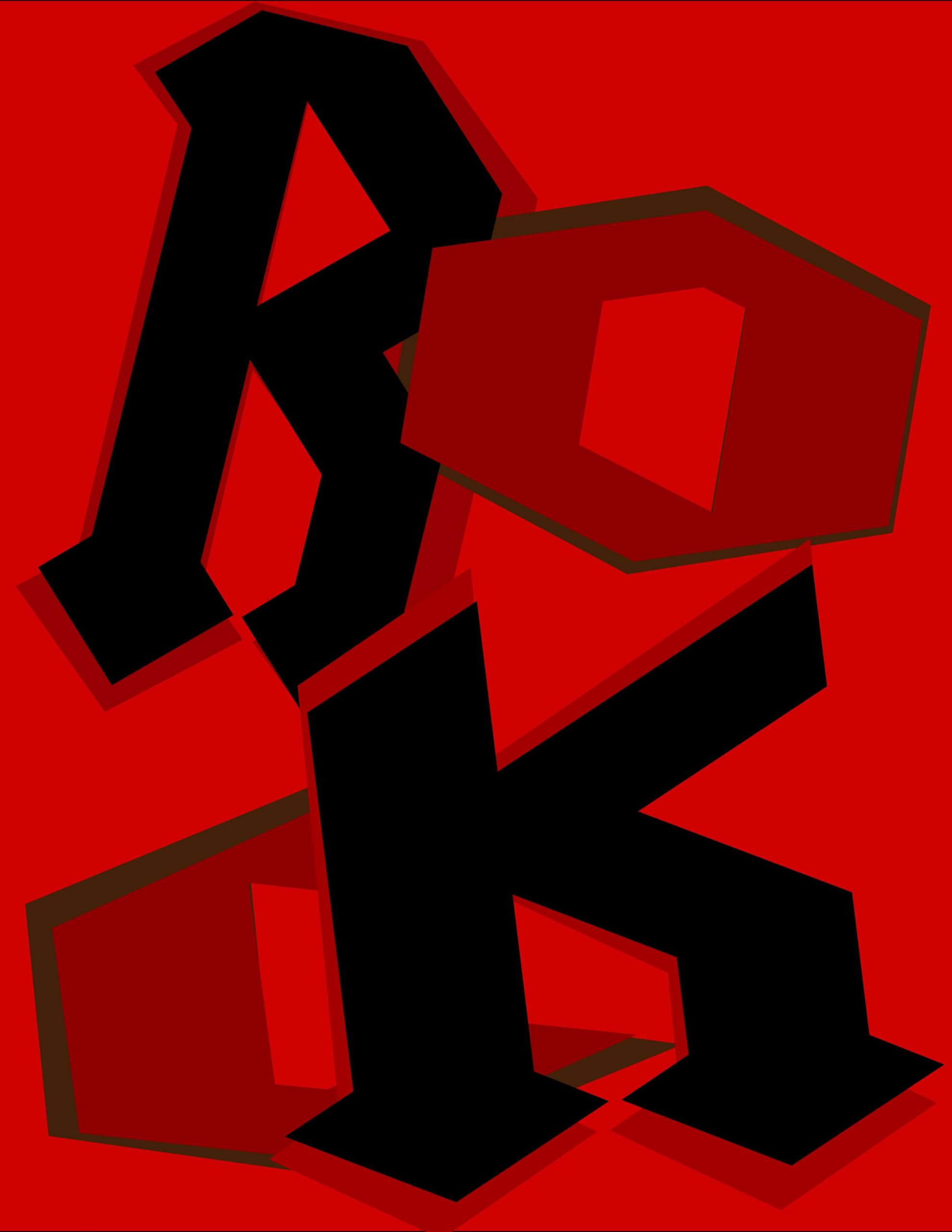 Rock Typography Poster