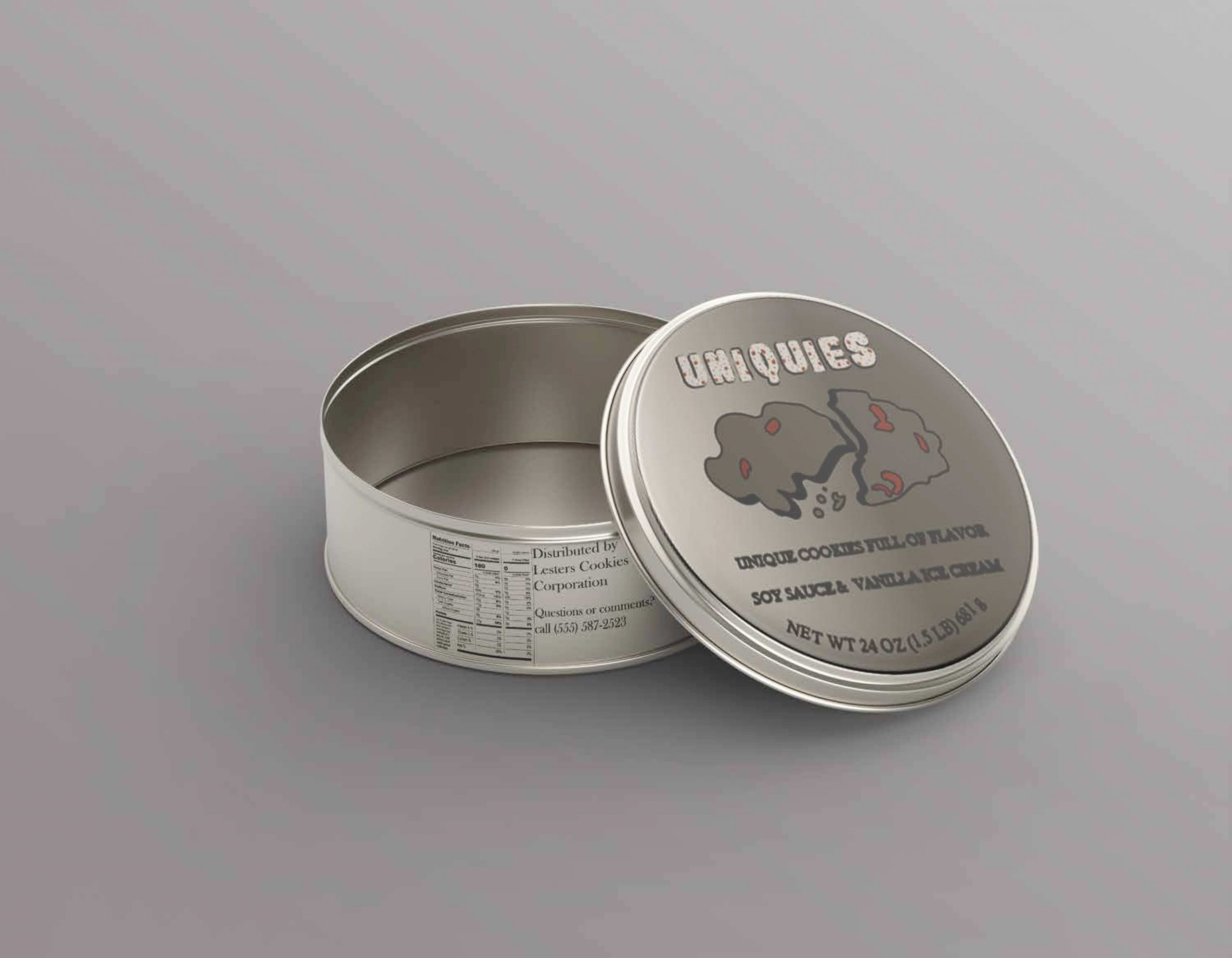 Cookie Lid Mockup (Gray)